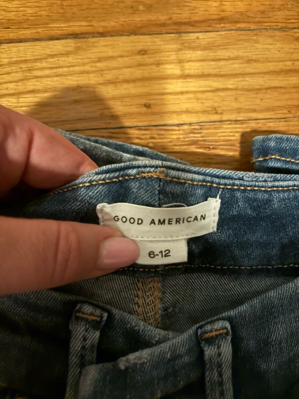 Good American “Always Fits” straight leg
